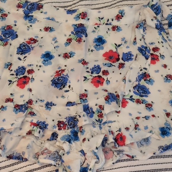 Free people flirting fleurs mini Skort - Picture 7 of 11